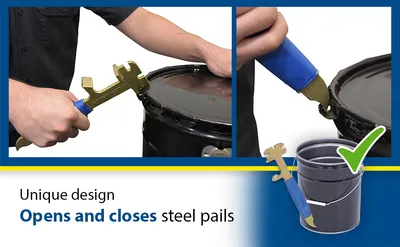 Vestil PAIL-PAL steel pail pals (pail opener) feature highlights