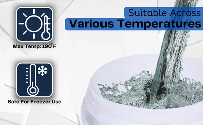 Vestil PAIL-SCR-35-W pail feature highlights