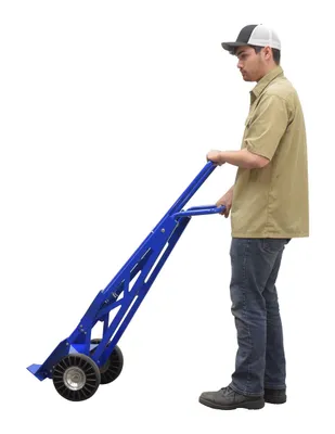 Vestil PAIL-T pail hand truck shown from an alternate angle