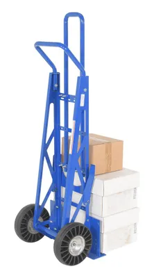 Vestil PAIL-T pail hand truck shown from an alternate angle
