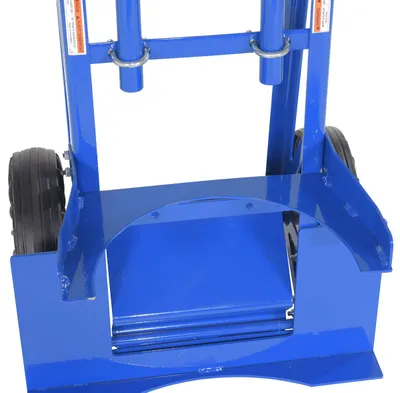 Vestil PAIL-T pail hand truck shown from an alternate angle