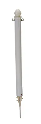 Vestil PCB-W-G plastic chain barricade shown from an alternate angle