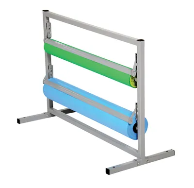 Vestil PDS-2-36 paper dispenser stand shown from an alternate angle