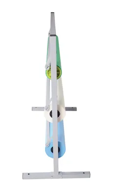 Vestil PDS-3-24 paper dispenser stand shown from an alternate angle