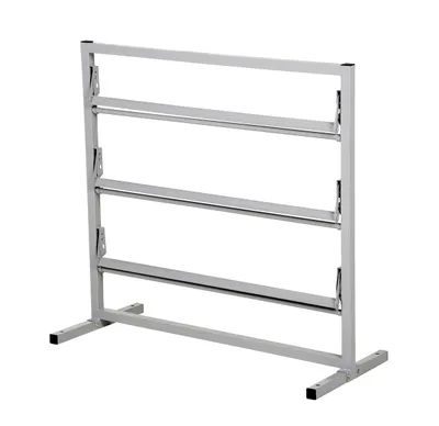 Vestil Steel Paper Dispenser Stand 3 Tiered 36 In. Roll Width 219 Lb. Capacity Gray
