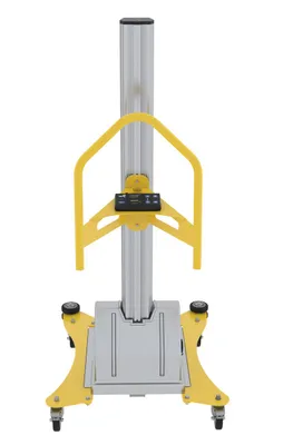 Vestil PEL-88A-D3-SWA material pallet stretch wrap machine shown from an alternate angle
