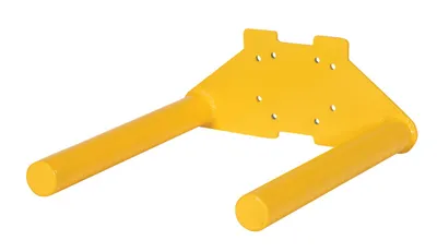 Vestil PEL-DSPIN powered quick lift shown from an alternate angle