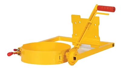 Vestil PEL-PAIL powered quick lift shown from an alternate angle