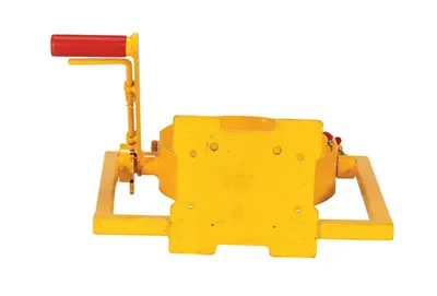 Vestil PEL-PAIL powered quick lift shown from an alternate angle