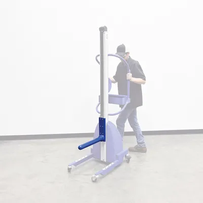 Vestil PEL-S versatile quick lift shown from an alternate angle