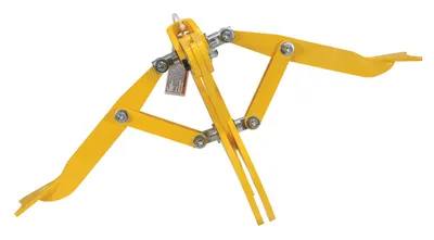 Vestil PG-S-060 heavy-duty pipe grab shown from an alternate angle