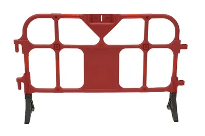 Vestil PHR-R plastic interlocking barrier shown from an alternate angle