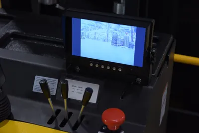 Vestil PI-P-SL-3000-3276 portable pallet inverter shown from an alternate angle