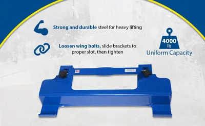 Vestil PJ-2001 pallet jockeys for "walkie" truck feature highlights