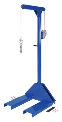 Vestil PJ-LIFT pallet truck hoist shown from an alternate angle