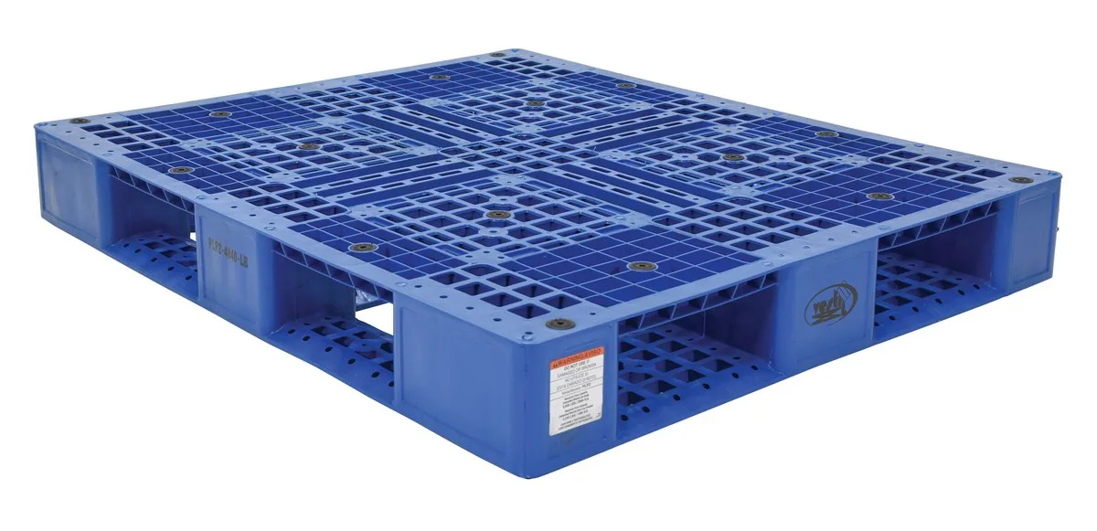 Vestil PLP2-4840-BLUE plastic pallets and skid