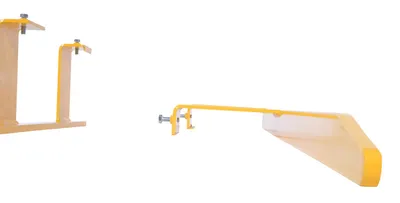 Vestil PM-FE-7-48 pallet master fork extension shown from an alternate angle