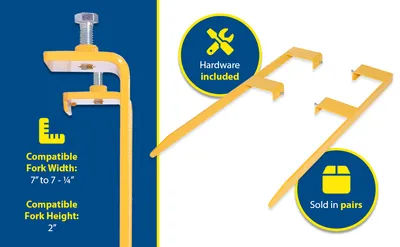 Vestil PM-FE-7-48 pallet master fork extension feature highlights