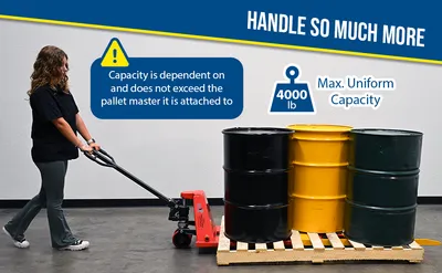 Vestil PM-FE-7-48 pallet master fork extension feature highlights