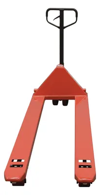 Vestil PM4-2796 full featured pallet truck shown from an alternate angle