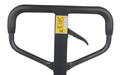 Vestil PM5-2748 full featured pallet truck shown from an alternate angle