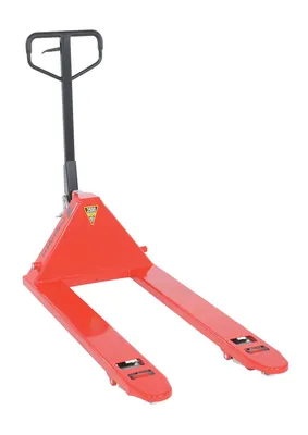 Vestil PM5-PGL-2748 manual pallet truck (pegasolift) shown from an alternate angle