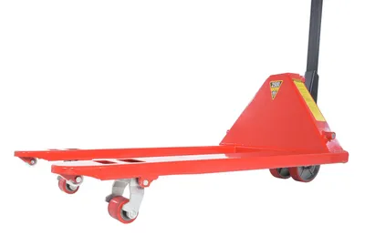 Vestil PM5-PGL-2748 manual pallet truck (pegasolift) shown from an alternate angle