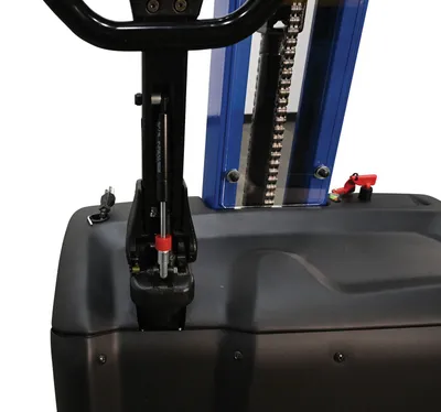 Vestil PMC-SNM-FF-62 manual & electric stackers (pramac) shown from an alternate angle