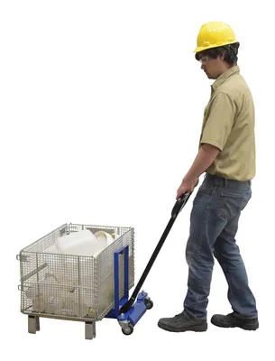 Vestil PMSF-M-400 pallet master single fork shown from an alternate angle
