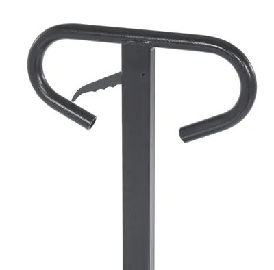 Vestil PMSF-M-400 pallet master single fork shown from an alternate angle