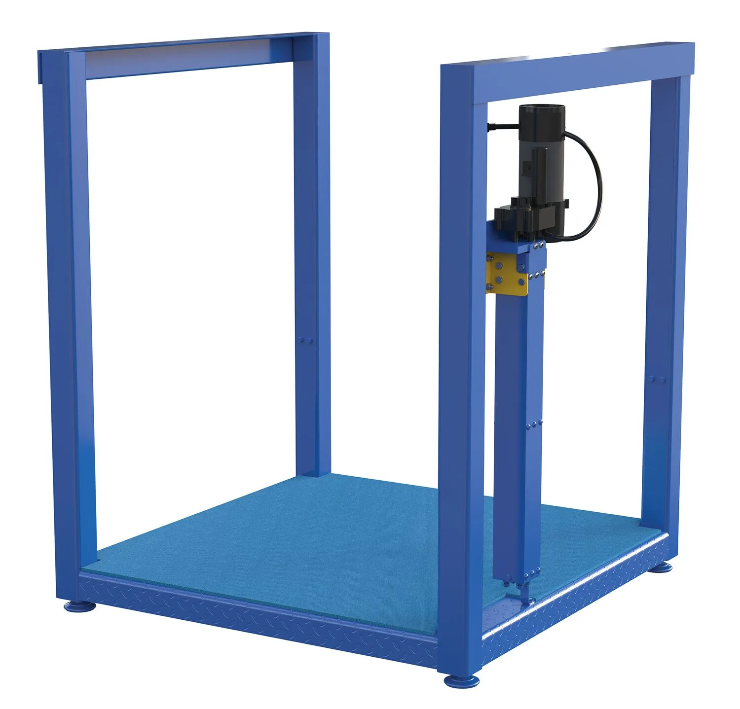 Vestil POS-3636-EH-MAT posi-crank worker platform