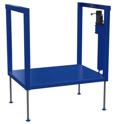 Vestil POS-3648-EH posi-crank worker platform shown from an alternate angle