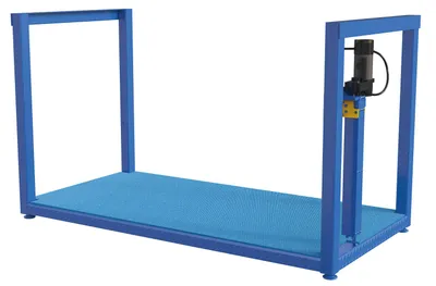 Vestil POS-3672-EH-MAT posi-crank worker platform