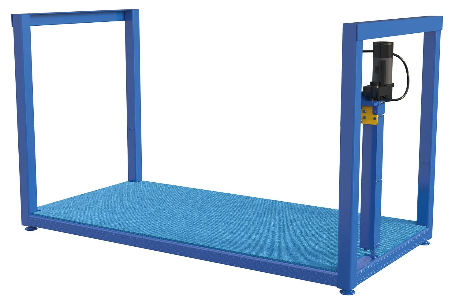 Vestil POS-3672-EH-MAT posi-crank worker platform