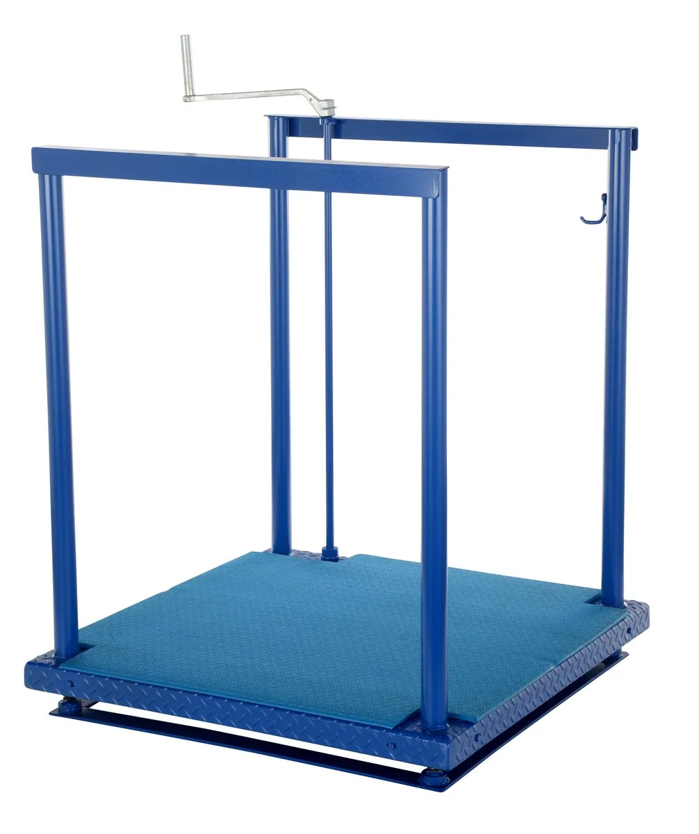 Vestil POS-3672-MAT posi-crank worker platform