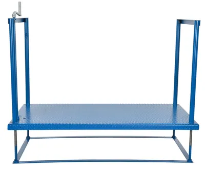 Vestil POS-3672 posi-crank worker platform shown from an alternate angle