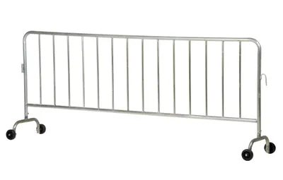 Vestil PRAIL-102-HD-G-WW crowd control interlocking barrier