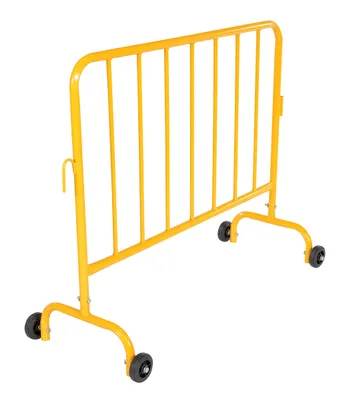 Vestil PRAIL-48-Y-WW crowd control interlocking barrier