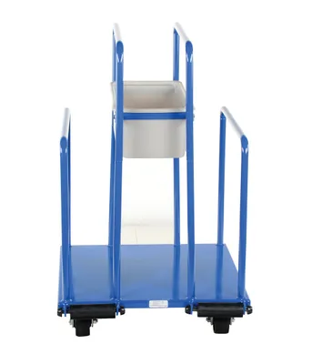Vestil PRCT panel cart shown from an alternate angle