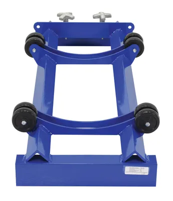 Vestil PRDC-42-R pallet rack drum cradle shown from an alternate angle