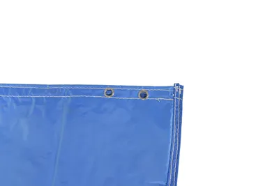 Vestil PRTD-TB-BU-CWL-5PK pallet rack trash bag shown from an alternate angle