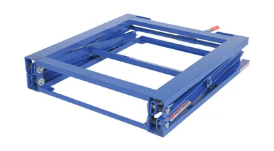 Vestil PS-4045 adjustable pallet stand shown from an alternate angle