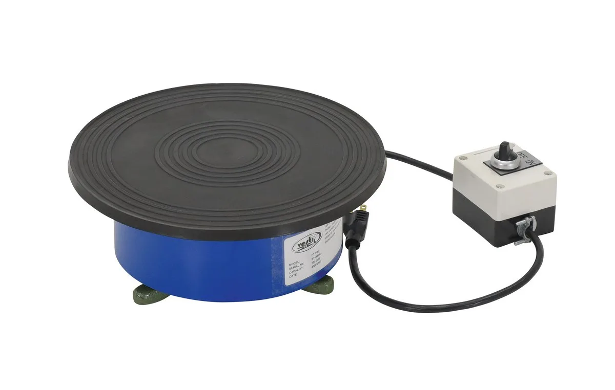 Vestil PT-100 powered turntable