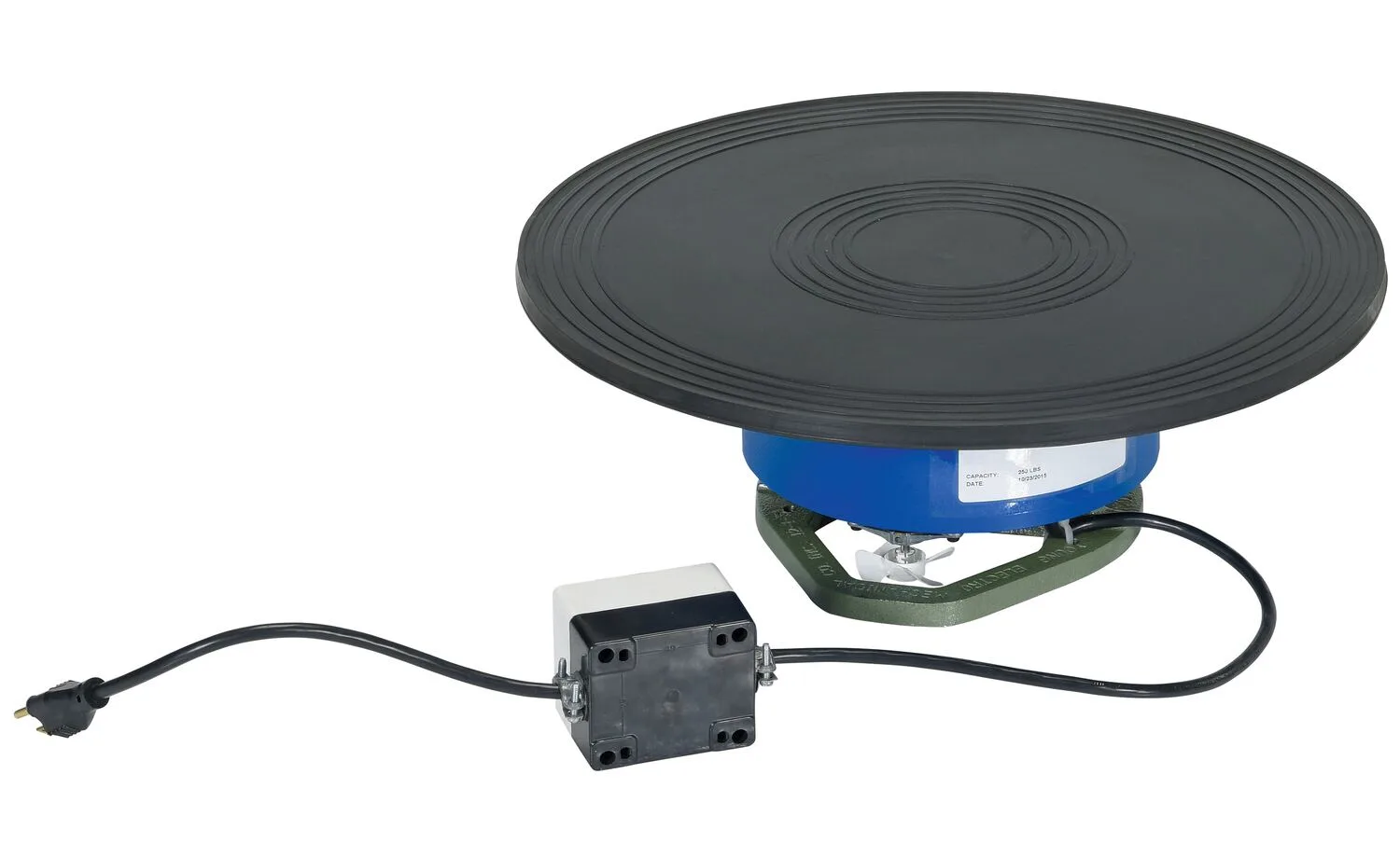 Vestil PT-250-CCW powered turntable