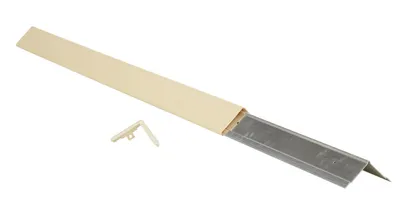 Vestil PVC-A-3-BG pvc plastic corner protectors (aluminum insert) shown from an alternate angle