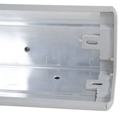Vestil PVC-A-3-GY pvc plastic corner protectors (aluminum insert) shown from an alternate angle
