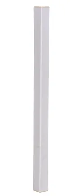 Vestil PVC-A-3-WH pvc plastic corner protectors (aluminum insert) shown from an alternate angle