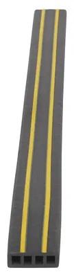 Vestil PVCG-B pvc edge guard shown from an alternate angle