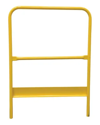 Vestil PWPS-HR-36-YL modular steel work platform system shown from an alternate angle