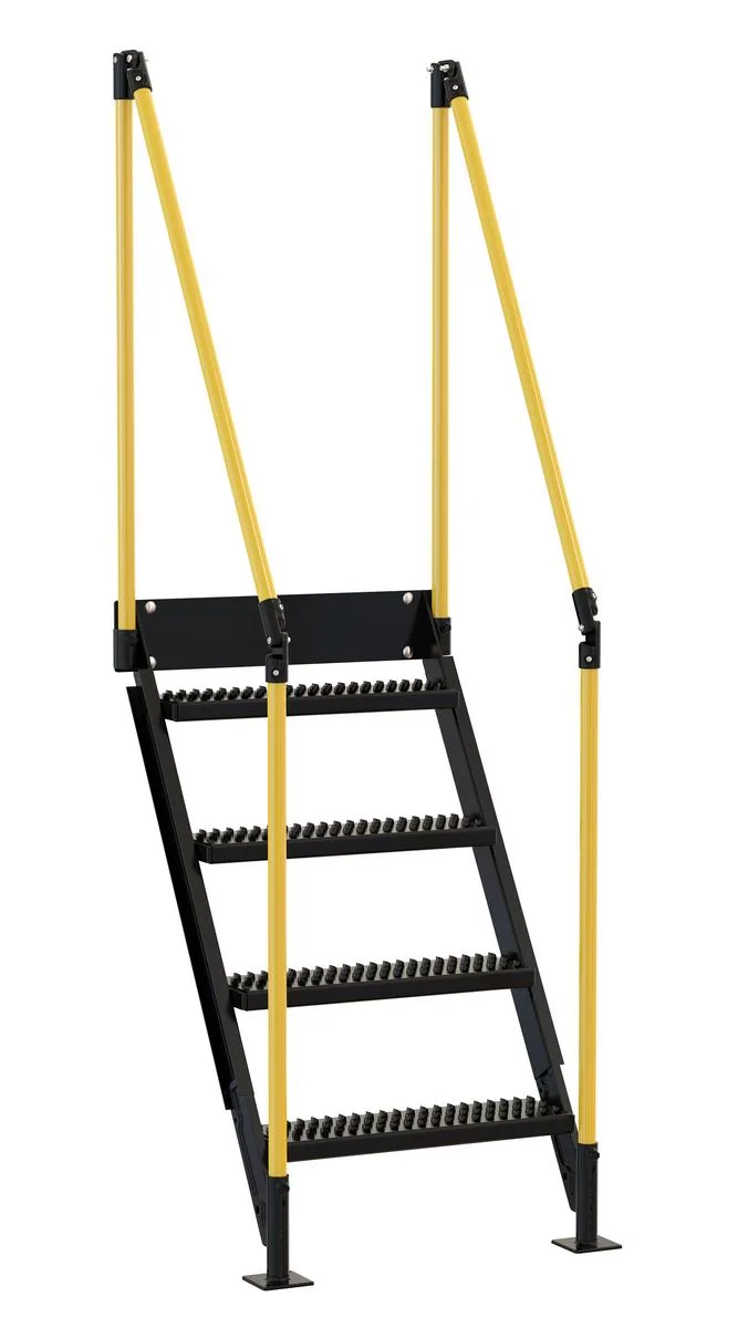 Vestil PWPS-ST-4-50-BKYL modular steel work platform system